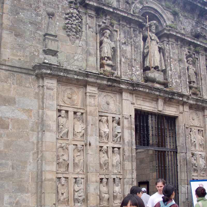 605スペイン巡礼 移転前 巡礼事務所 サンティアゴ Santiago