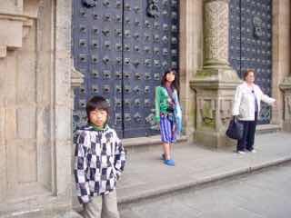 606サンティアゴ Santiago Camino 大聖堂出口