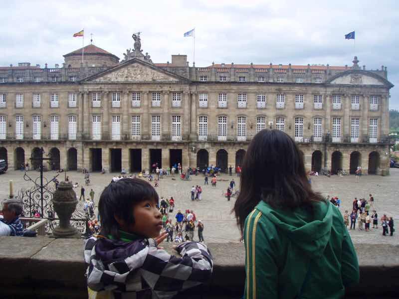 606サンティアゴ Santiago Camino 大聖堂広場12
