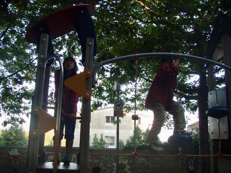 606サンティアゴ Santiago Camino 公園橋遊具12