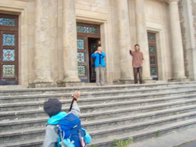 607サンティアゴ巡礼　宿　神学校　2pサンティアゴ
