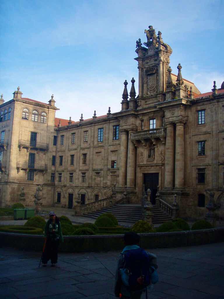 607サンティアゴ巡礼　サンティアゴ市庁舎　カミーノ