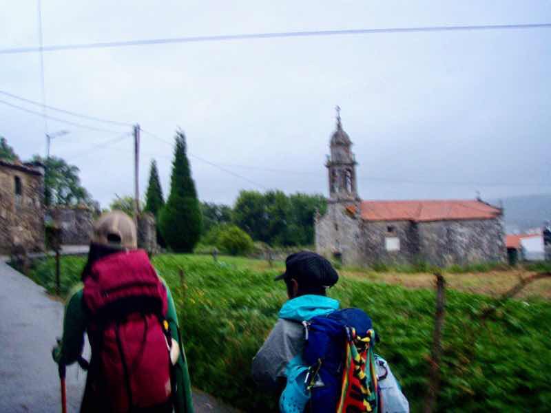 608サンティアゴ巡礼　道教会右　12 カミーノ　アス・マロナス