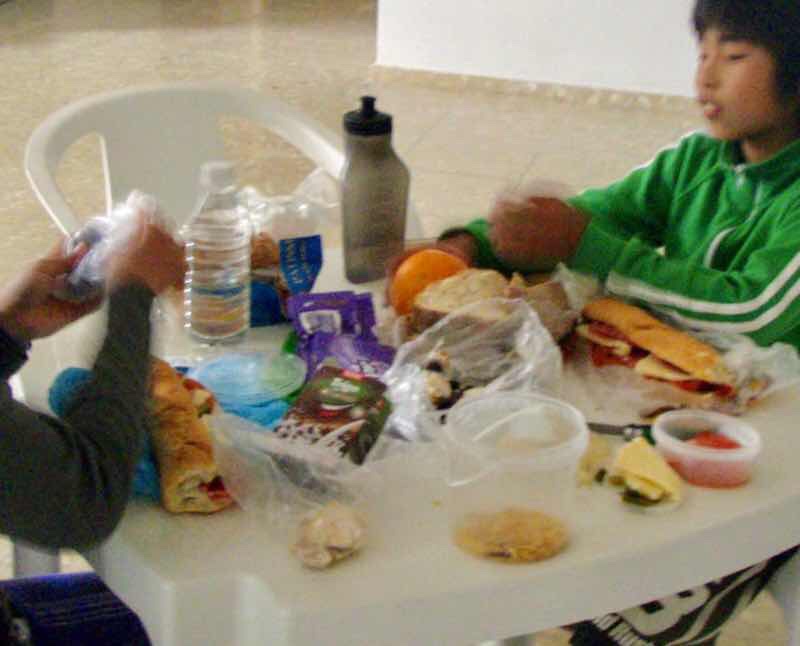 608サンティアゴ巡礼　食事　アス・マロナス