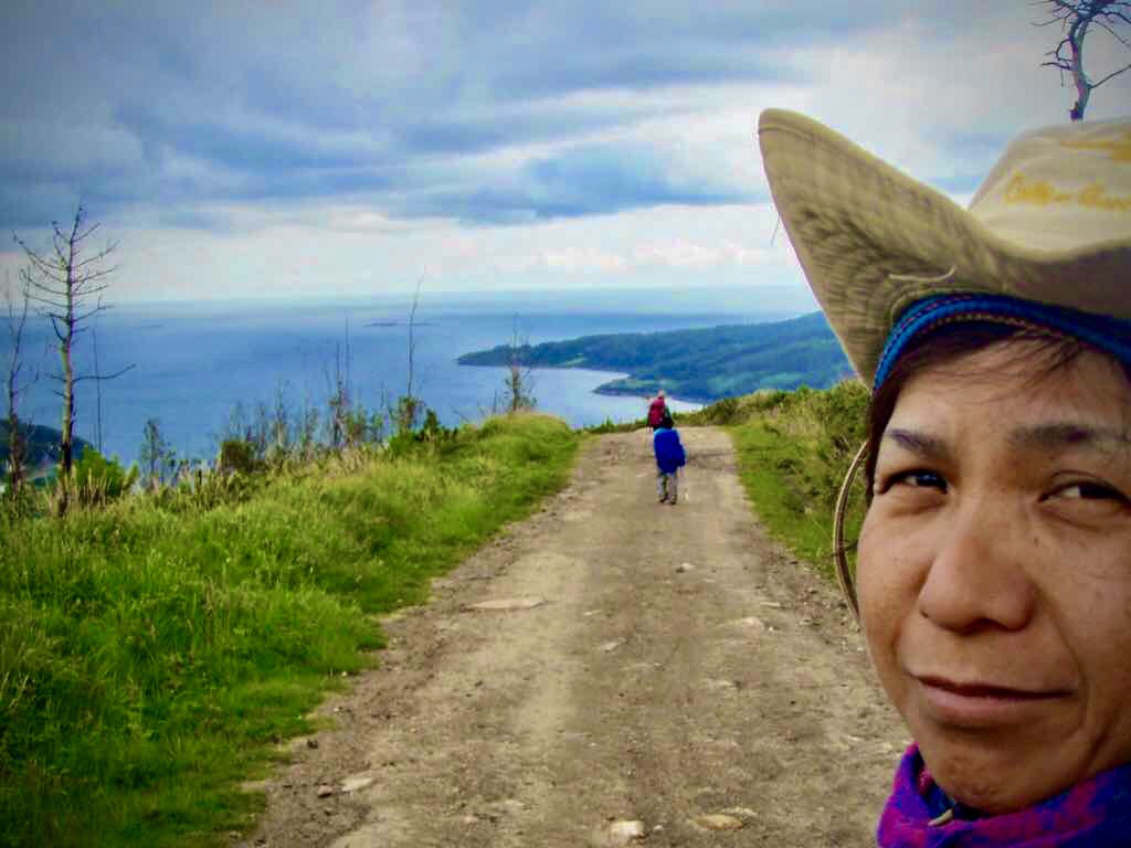 609 サンティアゴ巡礼　海がみえた大西洋景色 3　セー