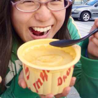 609 サンティアゴ巡礼　食事　プリン　カミーノ　セー