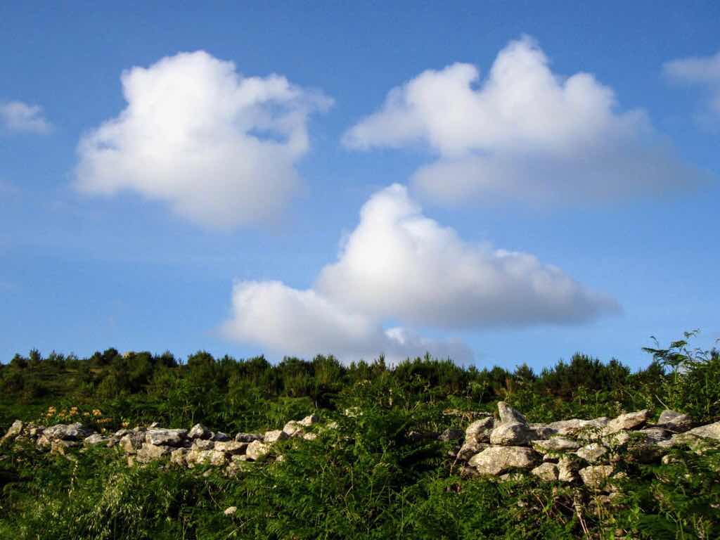 613ムシア　サンティアゴ巡礼　最終地Muxia　くも