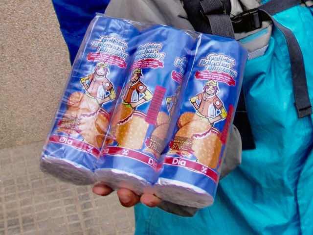 610スペイン巡礼 セー 町 チョコビス カミーノ フィステラ