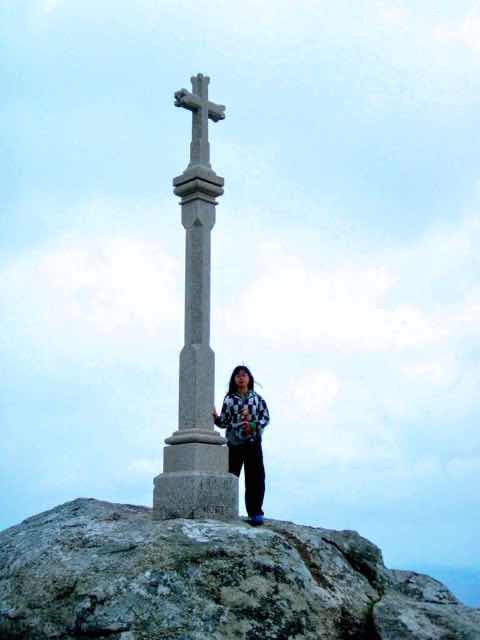 611 サンティアゴ巡礼　フィステラ　海クロス1 カミーノ