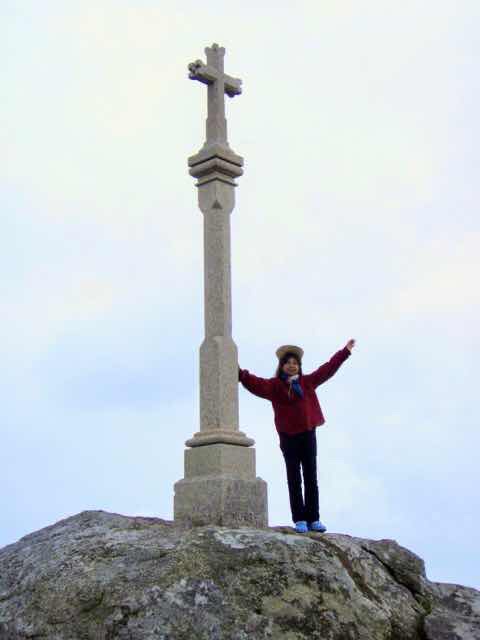 611 サンティアゴ巡礼　フィステラ　海クロス3 カミーノ