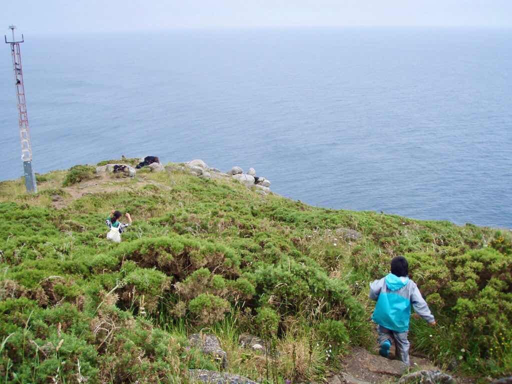 611 サンティアゴ巡礼　フィステラ　海12岩場　カミーノ