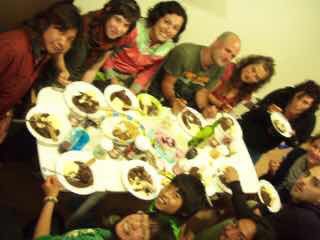 611 サンティアゴ巡礼　フィステラ　宿ハウス デザートみんなカミーノ2