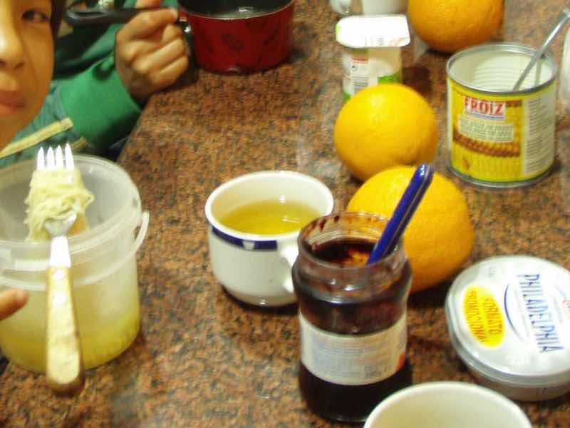 613ムシア　サンティアゴ巡礼　最終地Muxia　朝ごはんラーメン