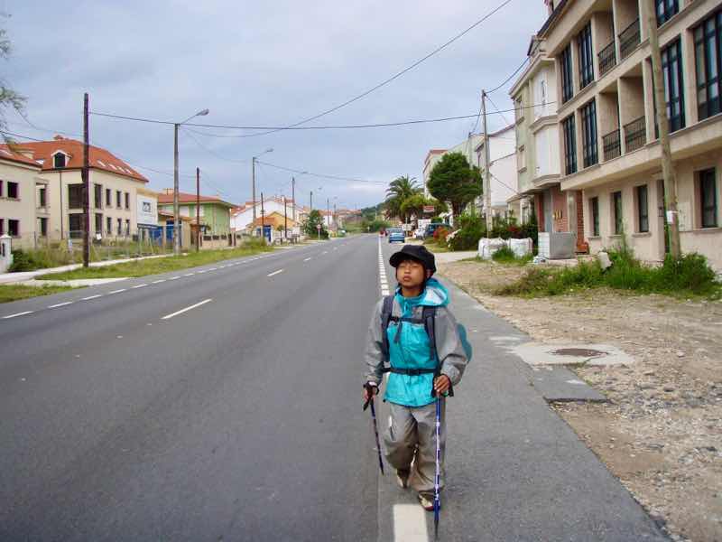 613ムシア　サンティアゴ巡礼　最終地Muxia フィステラ道　2正面