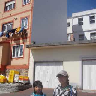 614サンティアゴ巡礼 最終地Muxia オブジェ水着屋根