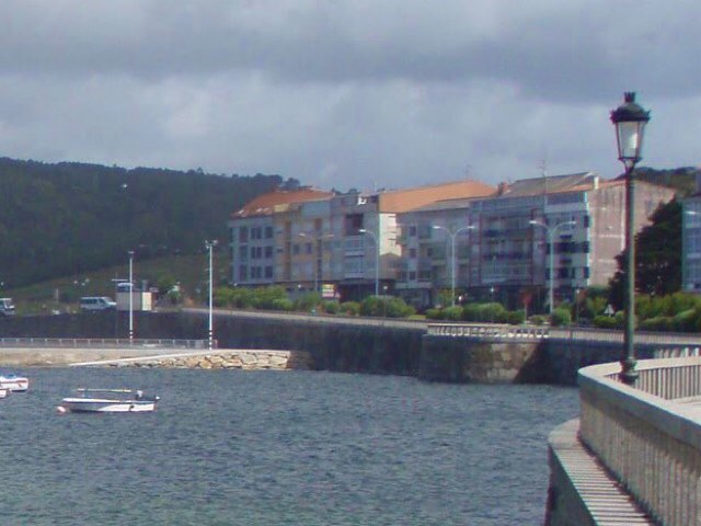 614サンティアゴ巡礼 最終地Muxia 港と建物