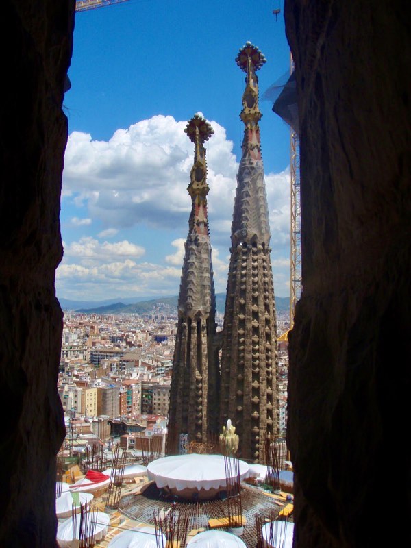 61サグラダファミリア　2塔　西左右壁