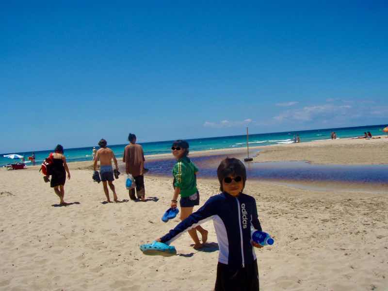 618メノルカ島　海水浴　Menorca 12phe