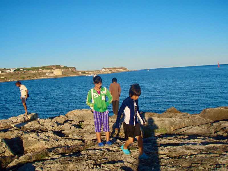 618メノルカ島　岩場Menorca12ph