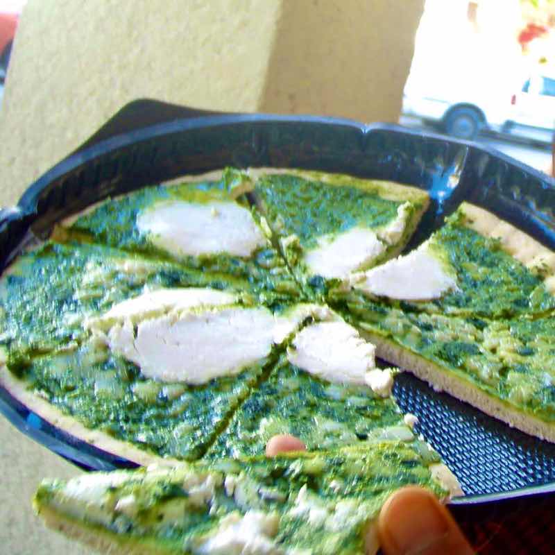 617メノルカ港　ジェノベーゼピザ