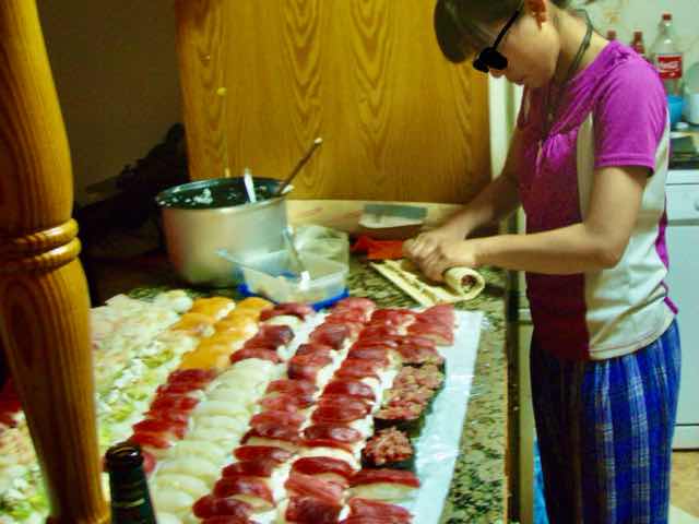 618メノルカ島Menorca ホセ家1のりまき