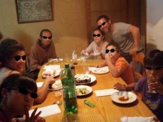 618メノルカ島Menorca ホセ家寿司テーブル