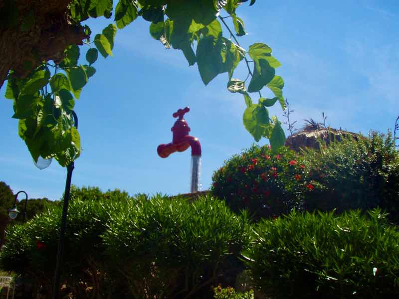 618メノルカ島Menorca 水道モニュメント