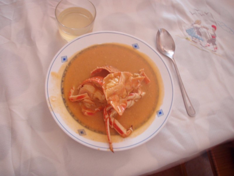 618メノルカ島Menorca 　伊勢エビスープアップ