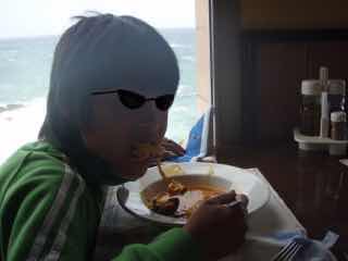 618メノルカ島Menorca 伊勢エビレストラン皿2