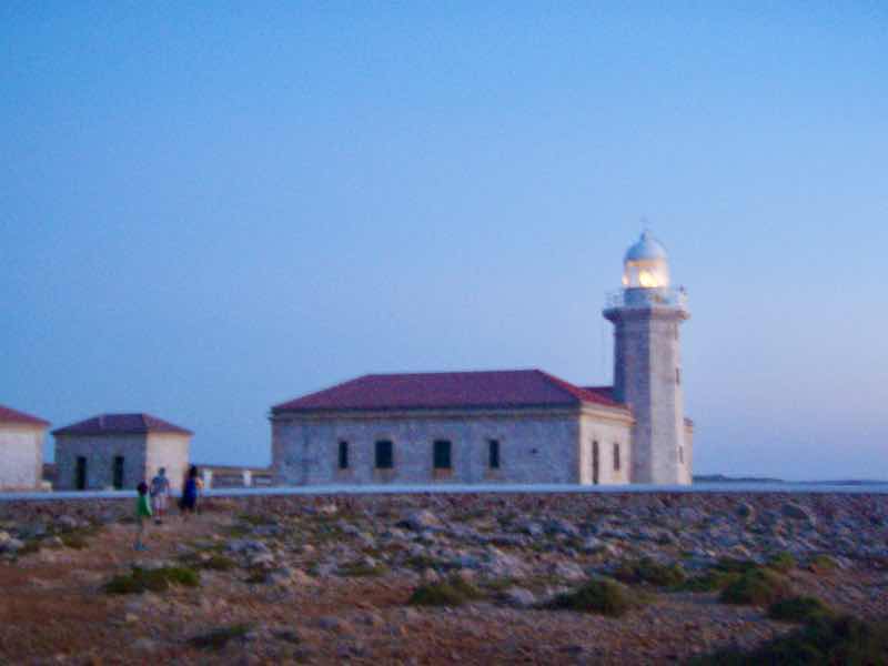 623メノルカ島 Menorca プンタナティ灯台