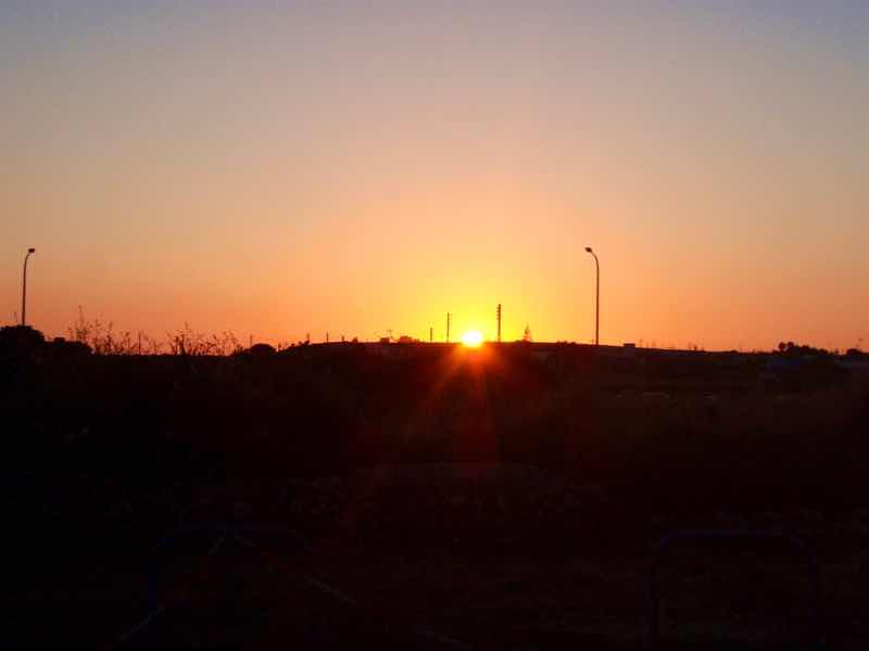 623メノルカ島 サン•フアン 馬祭り Menorca シウタデラ　太陽夕焼け