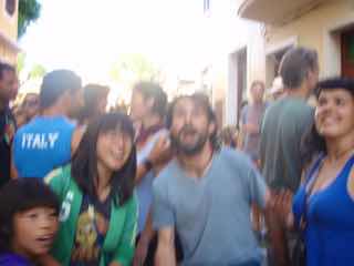 623メノルカ島 サン•フアン 馬祭り Menorca シウタデラ　ヘーゼルナッツ投げオール