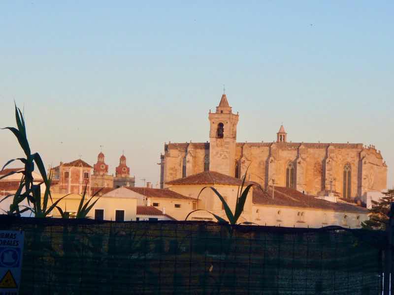 623メノルカ島 サン•フアン 馬祭り Menorca シウタデラ　眺め建物夕焼け