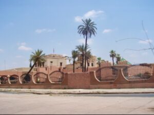 626モロッコ マラケシュ お屋敷門