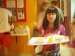 626 バルセロナ アルベルゲ朝食1