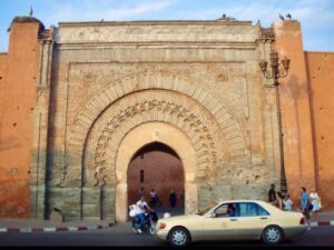 626morocco マラケシュ広場門