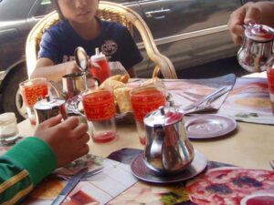 626モロッコ ミントティー