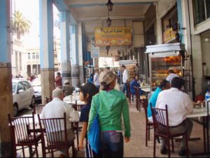 626モロッコ カサブランカ 大衆食堂