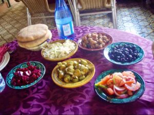 627モロッコ 料理 マラケシュ前菜