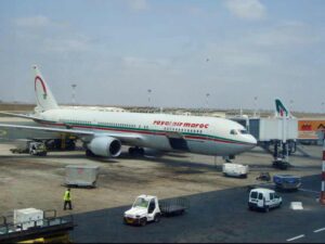 629 エアモロッコ　飛行機