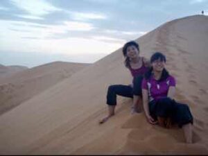 629 サハラ砂漠　砂山てっぺん12