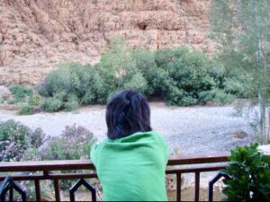 629モロッコ　ホテル窓から　2