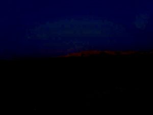 629 サハラ砂漠　夜ガタガタ道