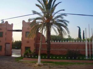 629 マラケシュ　門景色